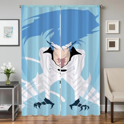 Interieur Thuis Keukengordijnen voor Woonkamer 2 Stuks Verduisterende Gordijnen Deurgordijn B-bleek Slaapkamerdecoratie Afscheiding W50xH70cmx2pcs-CL gray