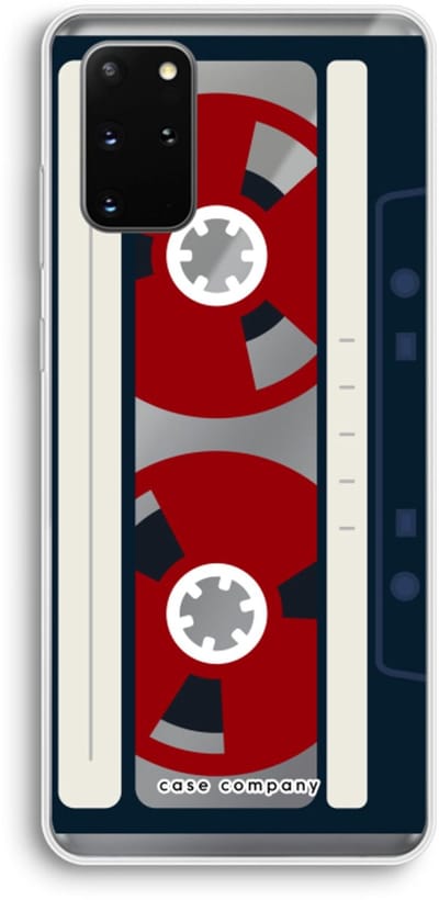 Case Company® - Hoesje geschikt voor Samsung Galaxy S20 Plus hoesje - Here's your tape - Soft Cover Telefoonhoesje - Bescherming aan alle Kanten en Schermrand
