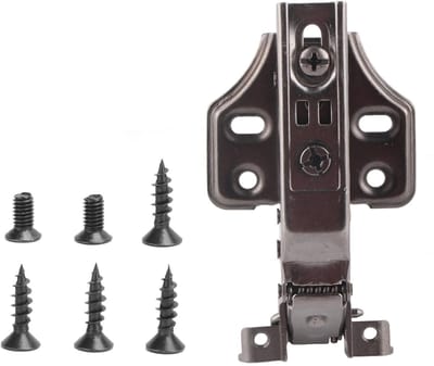 Dailygoods- Kastscharnieren Soft Close - Deurscharnieren - Verstelbare Beugel - Aluminium - Zachte Sluiting - Hoge Belastbaarheid - Deurscharnier