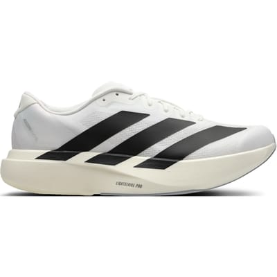 Adidas Adizero EVO SL Sneakers Heren - Wit - Maat 40 - Mesh/Synthetisch