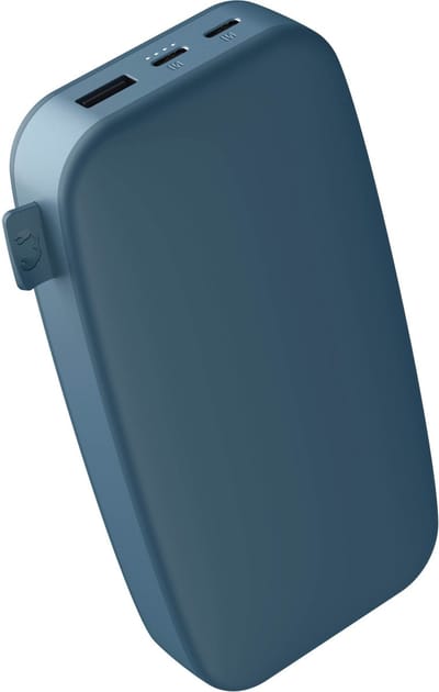 Fresh 'n Rebel Powerbank 24000 mAh – Krachtige Powerbank - Ultra Snellader (20W PD) - Dive Blue