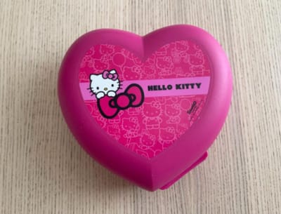 Tupperware snacklove, Hello Kitty Hart Snackdoosje