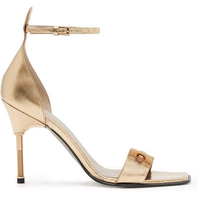AllSaints Betty Metallic Sanda Gold Maat: 41 | Sandalen Outlet | Dames | Goud