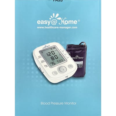 Easy@Home, Blood Pressure Monitor, 1pc