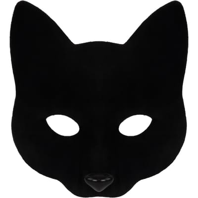 Trendy Dierlijke Halve Gezichtsmaskers Vos Kat Masker Kostuums Props Voor Halloween Cosplay Feest