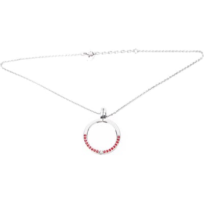 Roestvrij Staal Mooie Juweel Accessoire Hanger Ketting Vervanging Compatibel voor Misfit Shine 2 KettingRozerood