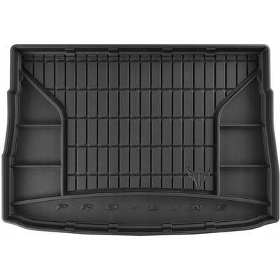 FROGUM Rubber Kofferbakmat met Organizer – VW Golf VII HB (2012-2020) – Bovenste Laag – TPE – Perfecte Pasvorm – Versterkte Randen