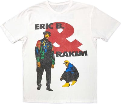 Eric B. & Rakim - Don't Sweat Heren T-shirt - L - Wit