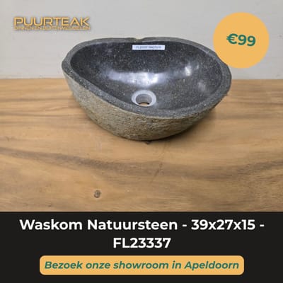Waskom Natuursteen - 39x27x15 - FL23337