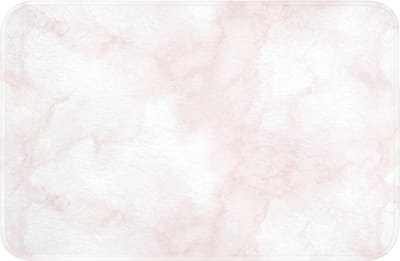 Badmat 60x40 cm - Antislip - Wolkenstructuur - Roze - Marmer - Badmatten voor badkamer - Badkamermat - Douchemat - Badkamer mat
