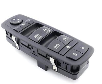 Raamschakelaar Elektrisch - Ruitbediening Schakelaar - Auto Reparatie - Direct Plug-and-Play - 3 pinnen - Zwart