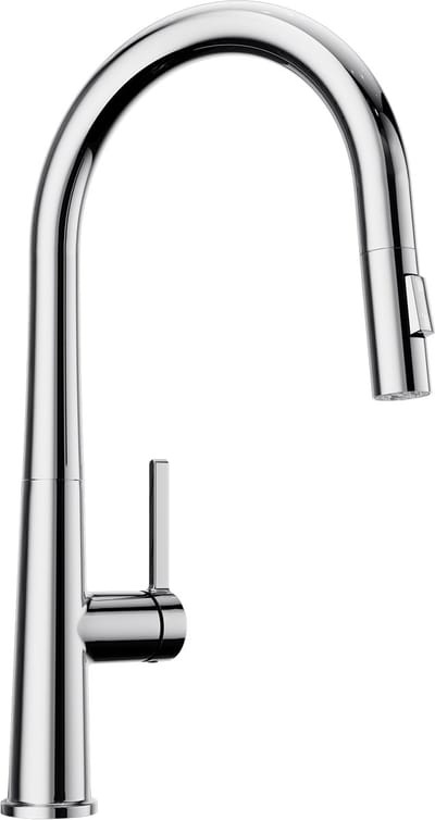 Cecipa Max Uittrekbare Keukenkraan - Chroom - 2 Straalstanden - 40 cm Uittrekbereik - Handdouche met Slang - 360° draaibare
