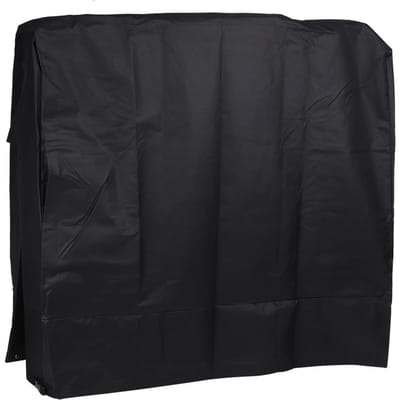 Buiten Tuin Patio Regenbestendig Winddicht Oxford Doek Brandhout Blokken Afdekking Bescherming black