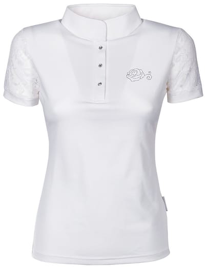 Harry's Horse Wedstrijdshirt Lace Wit - M