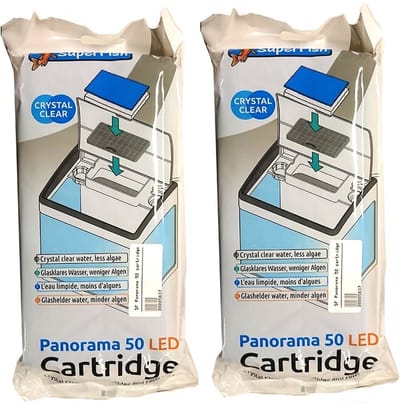 SuperFish - Filtercartridge Panorama 50 - 2 stuks