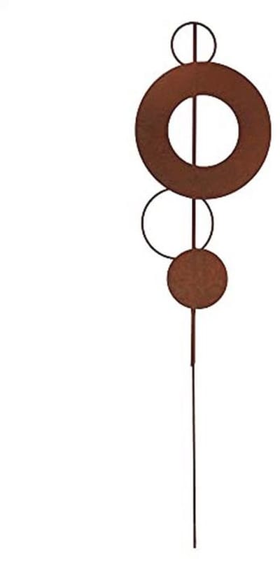 Tuin plug rust design met cirkels - Tuindecoratie voor tuin, terras of balkon