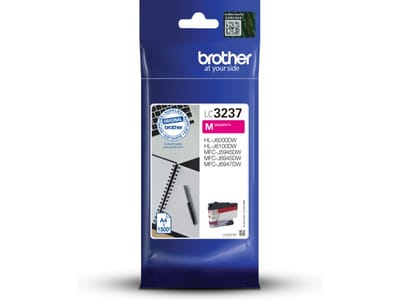 Originele Brother inktcartridge LC-3237M, enkele verpakking, magenta