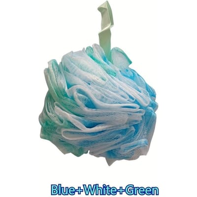 Grote Vierkleurige Badbal 75g Douche Luffa Thuisgebruik Badbal
