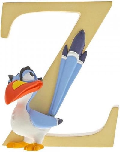 Disney Alfabet - Letter Z - 'Z' als in Zazu uit de Leeuwenkoning / The Lion King