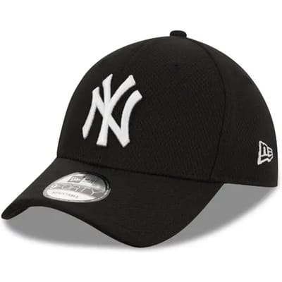 New Era New York Yankees Mlb 9forty Diamond Adjustable Pet Zwart Man