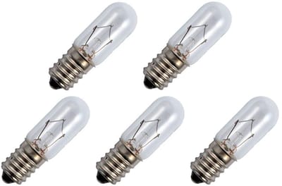 Signaallamp E14 30V 3W - 100 mAh - 5 stuks - T16 Gloeilamp Ø16mm - 54mm - 2500K - Dimbaar