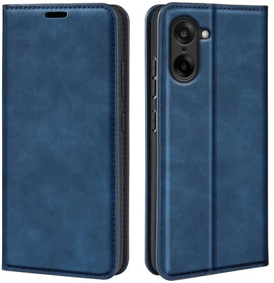 MobyDefend Hoesje - Geschikt voor OnePlus Nord CE 5 - Luxe Wallet Bookcase (Magnetische Sluiting) - Blauw
