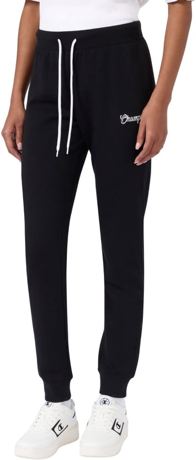 Champion Broek Dames Rib Cuff Pants Zwart - Maat L