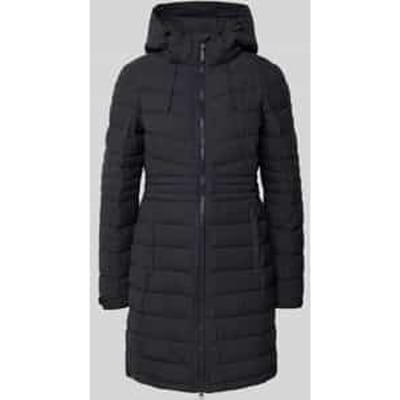 Slim fit functionele lange jas met 10.000 mm waterkolom