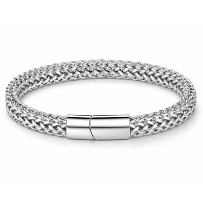 Marama Herenarmband Zayn - 20 cm - premium stainless steel - schakelarmband - magnetische sluiting - robuust - mannen