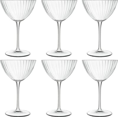 Luigi Bormioli Speakeasy Swing - Cocktailglas - Martiniglas - 22cl - 6 stuks