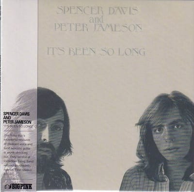 Spencer Davis And Peter Jameson - It's Been So Long (CD)