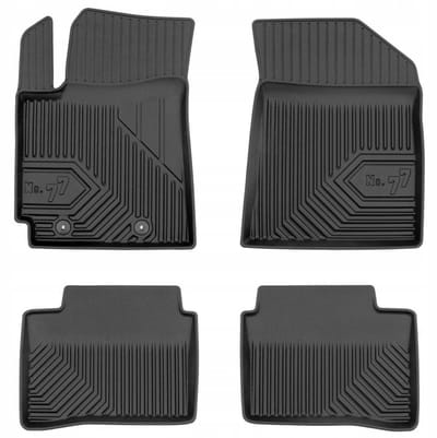 **FROGUM No.77 - Automatten - HYUNDAI i10 III automat - Perfecte pasvorm - Verhoogde rand 4 cm - Geurloos TPE