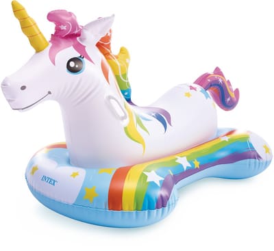 Intex Magical Unicorn Ride-ON - Leeftijd 3+