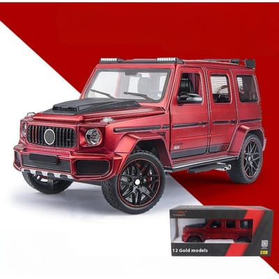 1:24 Mercedes Benz G800 Legering Metaal Diecast Hoge Simulatie Modelauto Geluid En Licht Verzamelobjecten Verjaardagscadeau Voor Jongen Vriend