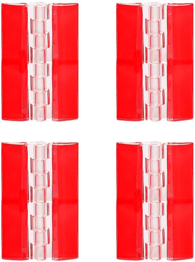 Dailygoods- Scharnieren Transparant - Kunststof Scharnieren - Kleine