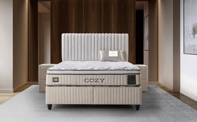 2 Persoons Opberg Boxspring Cozy 140x200