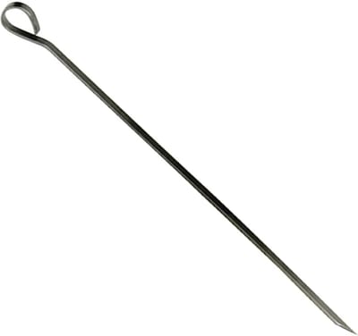 HENDI Barbecuespiesen – roestvast staal – vaatwasmachinebestendig – 350 mm – set van 6