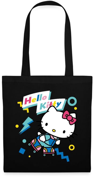 Hello Kitty Jaren 90 Stijlen Met Rolschaatsen Tas Van Stof Schoudertas