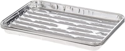 Mustang BBQ Aluminium Grillschalen Set 4 Stuks - Afmeting 34x23x3 cm