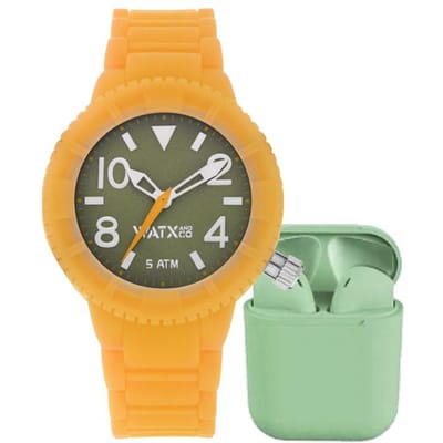 Montre WATXANDCO WAPACKEAR18_M. Quartz, Couleur verte. Femme. gray