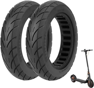 SnelShoppen - 10 x 2.125 Solid Banden, 250 x 54 cm, Vervangende Rubberwielen voor Elektrische Scooter, 10 Inch Hoogwaardige Banden, Geschikt voor Dive