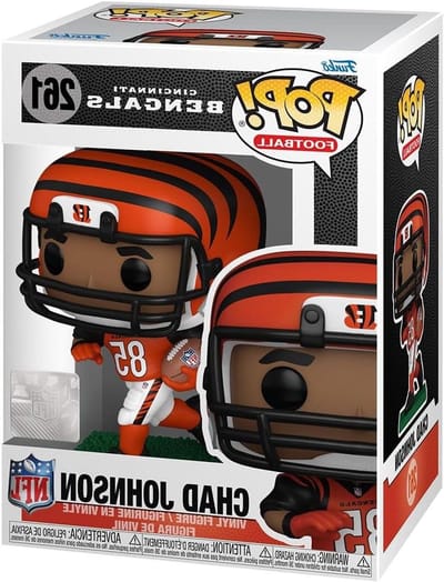 Chad Johnson Figuur - NFL Verzamelfiguur - Sport Fans - Officiële Merchandise - 95 cm - Meerkleurig