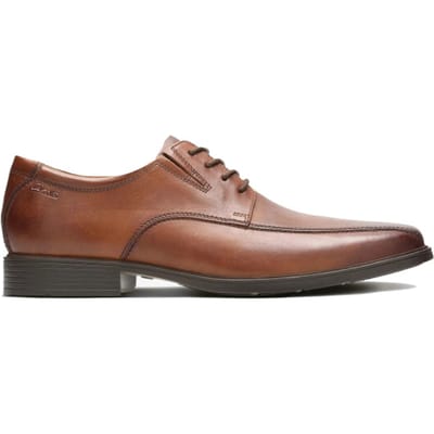 Clarks Tilden Walk - heren veterschoen - Bruin - maat 40 (EU) 6.5 (UK)