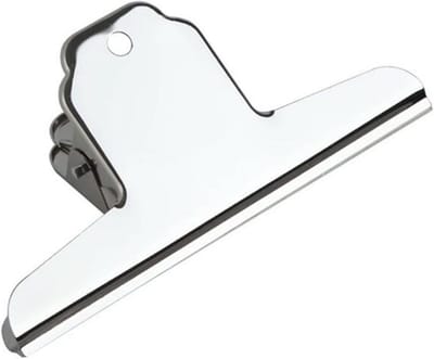 Grote Bulldog Clips (6 Stuks) 16 cm - Sterke Roestvrijstalen Binder Clips voor Documenten en Foto's
