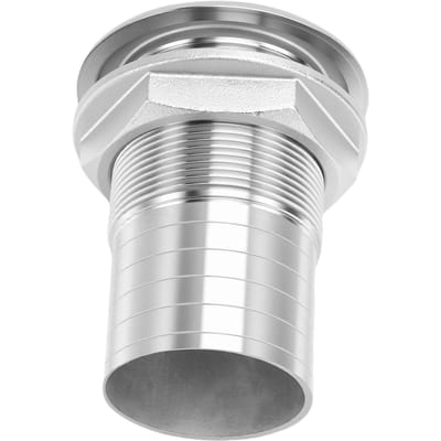Door-romp stekel fitting 316 Roestvrij Staal Uitlaat Inlaat Connector voor Maritieme Apparatuur 2 Inch Halve Schroefdraad Uitlaat Nee white