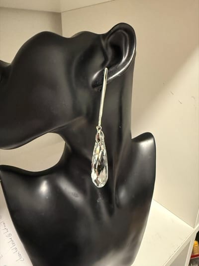 Elegante glazen waterdruppel oorbellen | | Make up | Parfum | Moederdag | Verjaardagscadeau| Cadeautje| Valentijnsdag| Kado | sieraden | vaderdag | oorbellen | oorsieraden