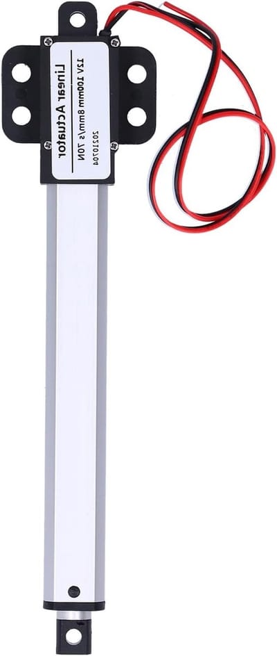 Mini Lineaire Actuator 12V 100mm met Laag Geluid, Interne Tapschakelaar en Kortsluitbeveiliging voor Elektrische Systemen en Automatisering