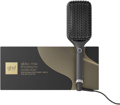 ghd - Glide+ Max - Warmteborstel – Stijlborstel – Fohnborstel – Keramische Ionentechnologie – Extra Groot – Zwart