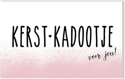 5 kadokaartjes kerstkadootje|kerstkaart|kado kaartjes|cadeaukaartje|sproetiz