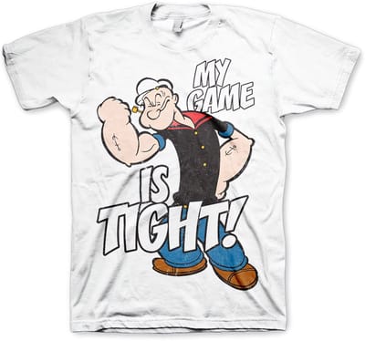 Popeye Game Is Tight Big Tall T-shirt KF-1-POP009-H42-1